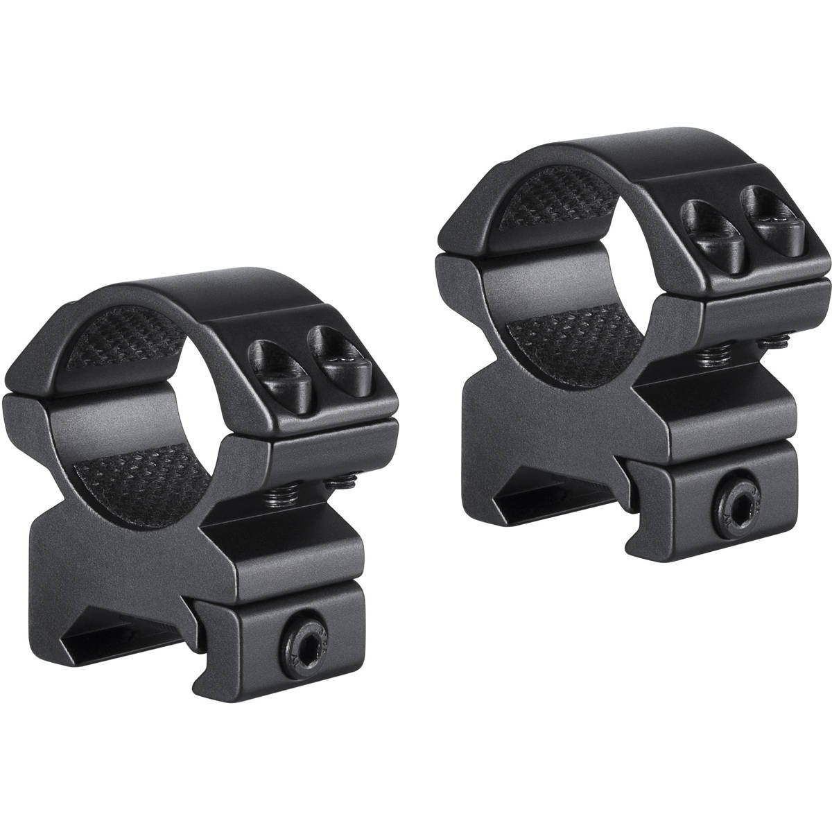 Photos - Tactical Mount / Rail Hawke Sport Optics 1" Match Mount Rings for Weaver Rails, Medium Height, P 