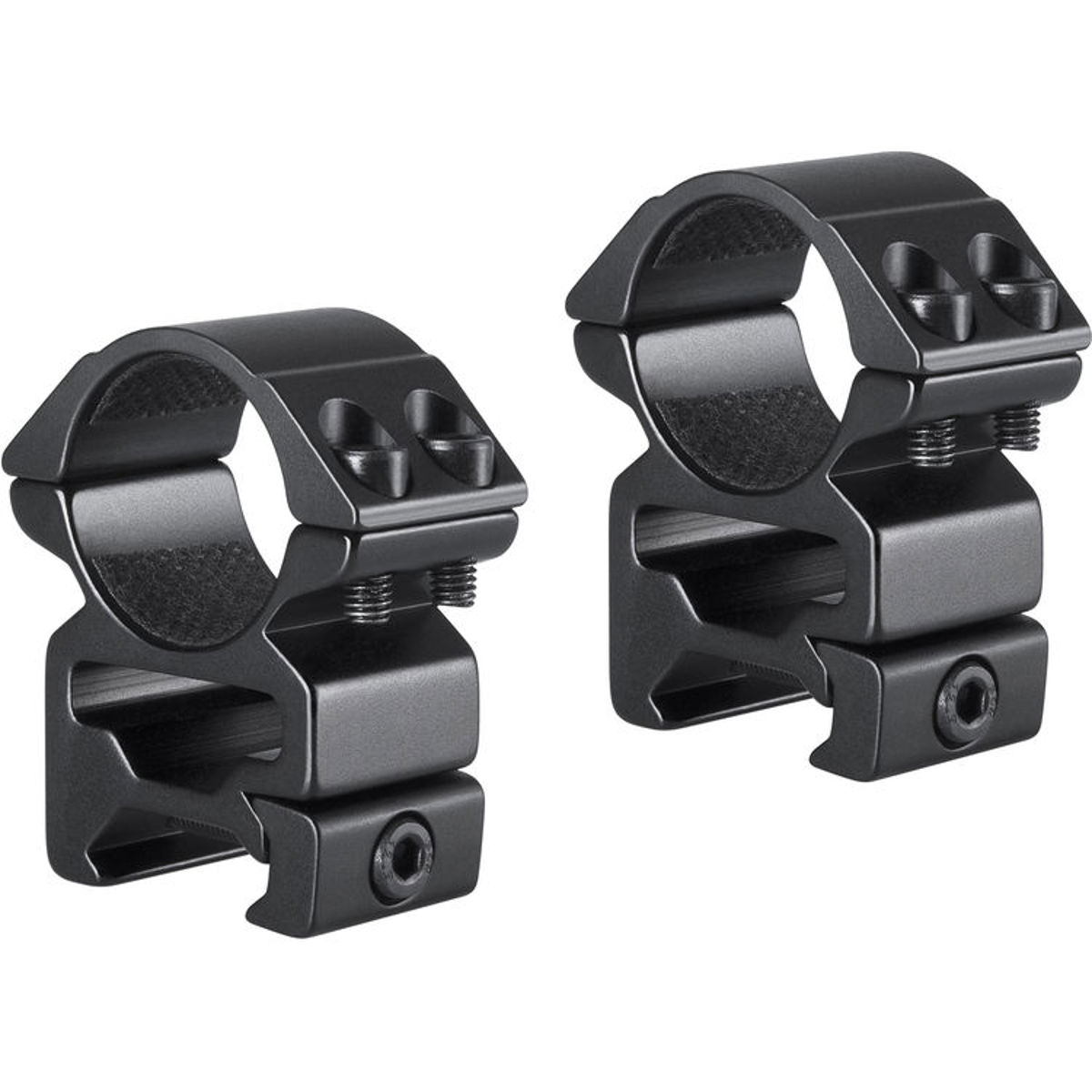 Photos - Tactical Mount / Rail Hawke Sport Optics 1" Match Mount Riflescope Ring, High, 2 Pieces 22114 