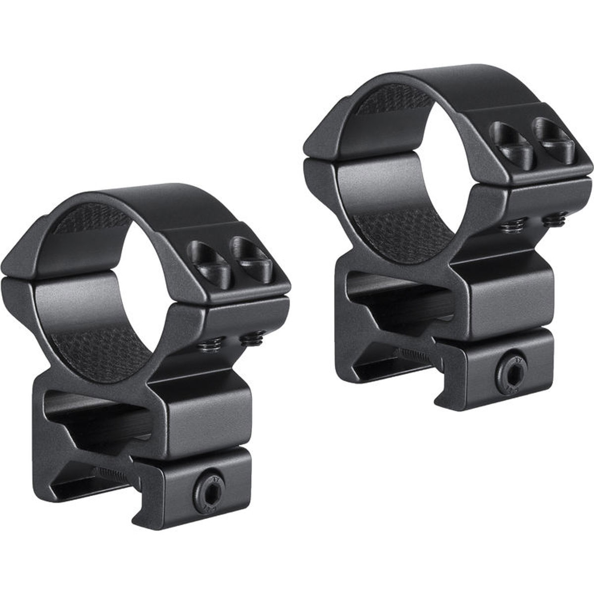 Photos - Tactical Mount / Rail Hawke Sport Optics 30mm Match Mount Riflescope Ring, High, 2 Pieces 22117 