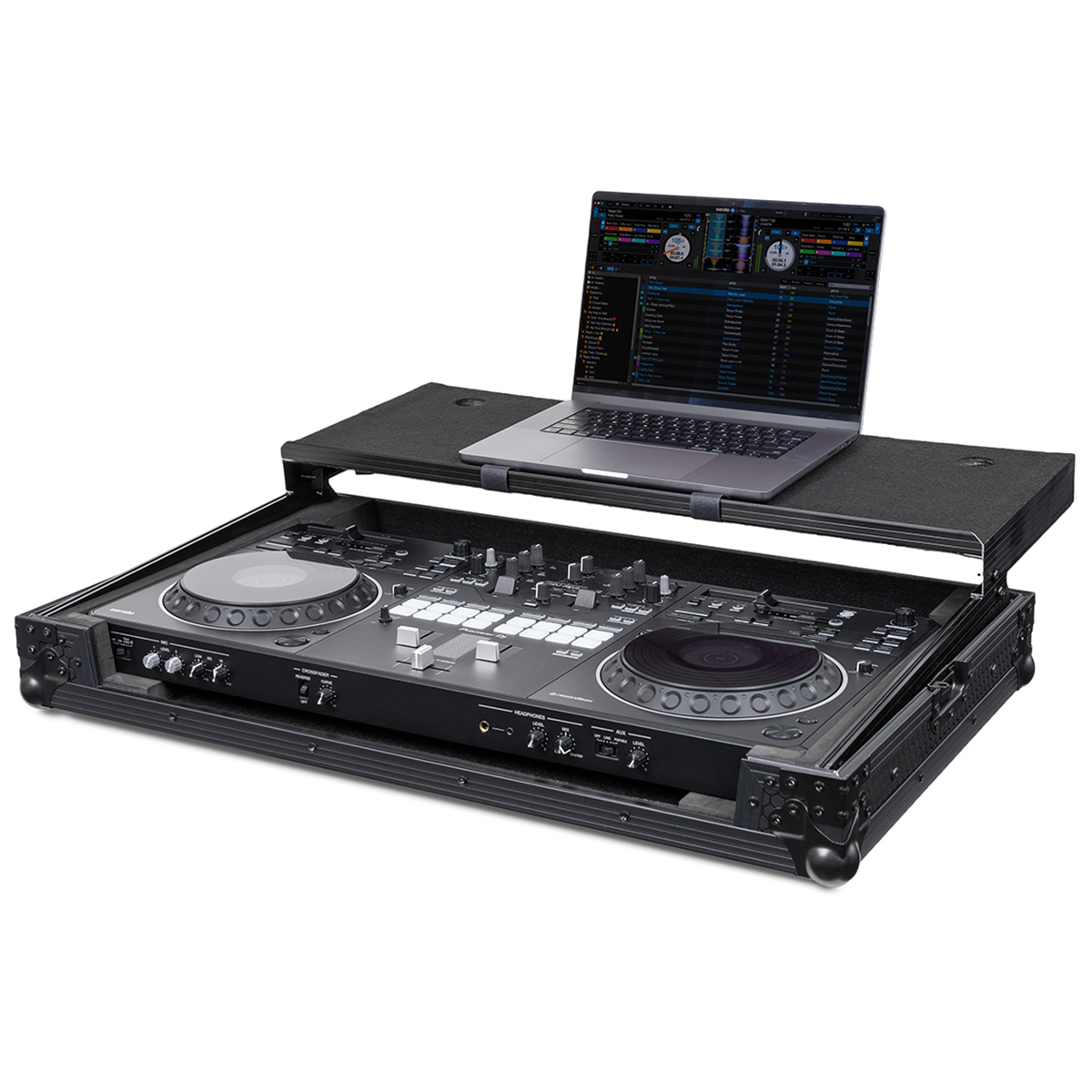 

Headliner Flight Case for DDJ-REV5 DJ Controller w/Laptop Platform, Pitch Black
