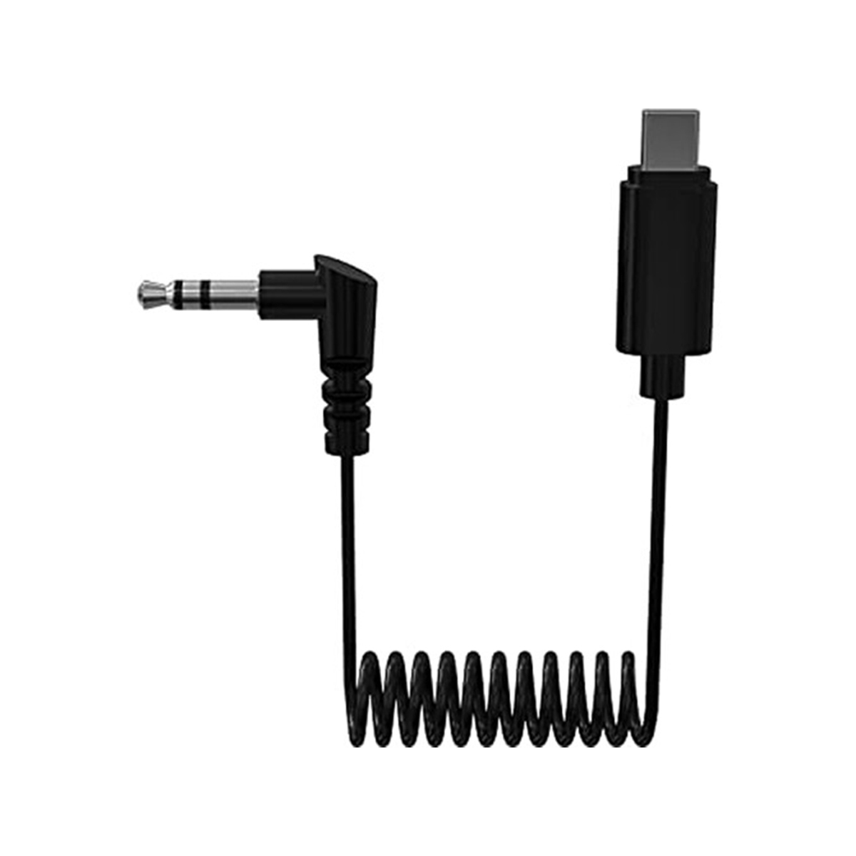 

Hollyland 17.7" 3.5mm TRS to USB-C Coiled Cable for Android/iPads