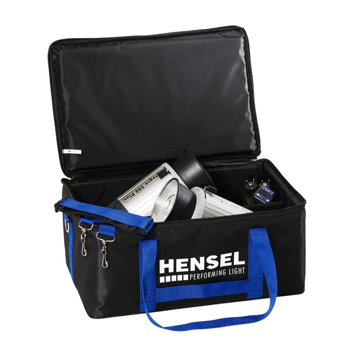 Image of Hensel Integra Plus 500 FM 500W/s 2-Light Kit with Freemask