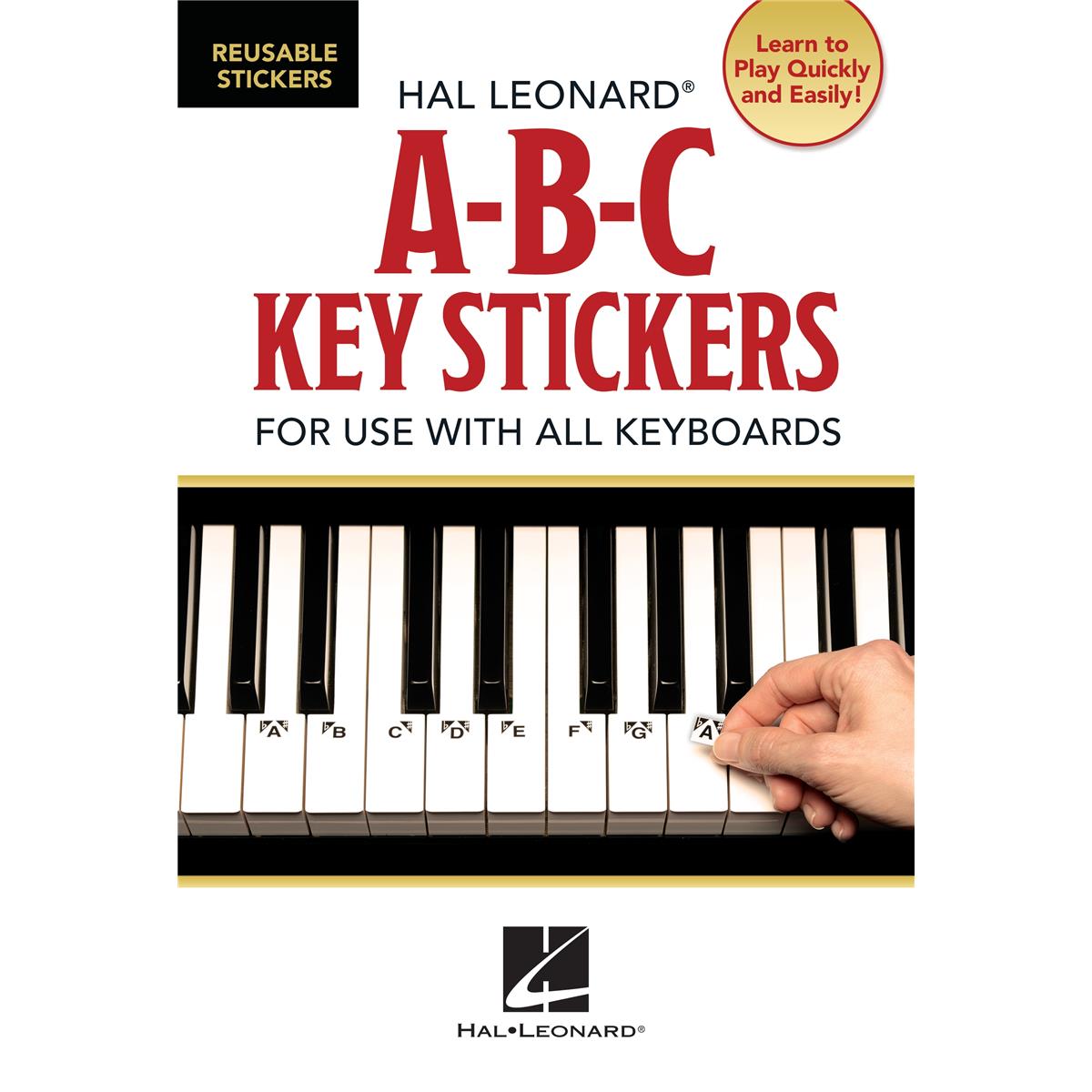 Image of Hal Leonard ABC Keyboard Stickers
