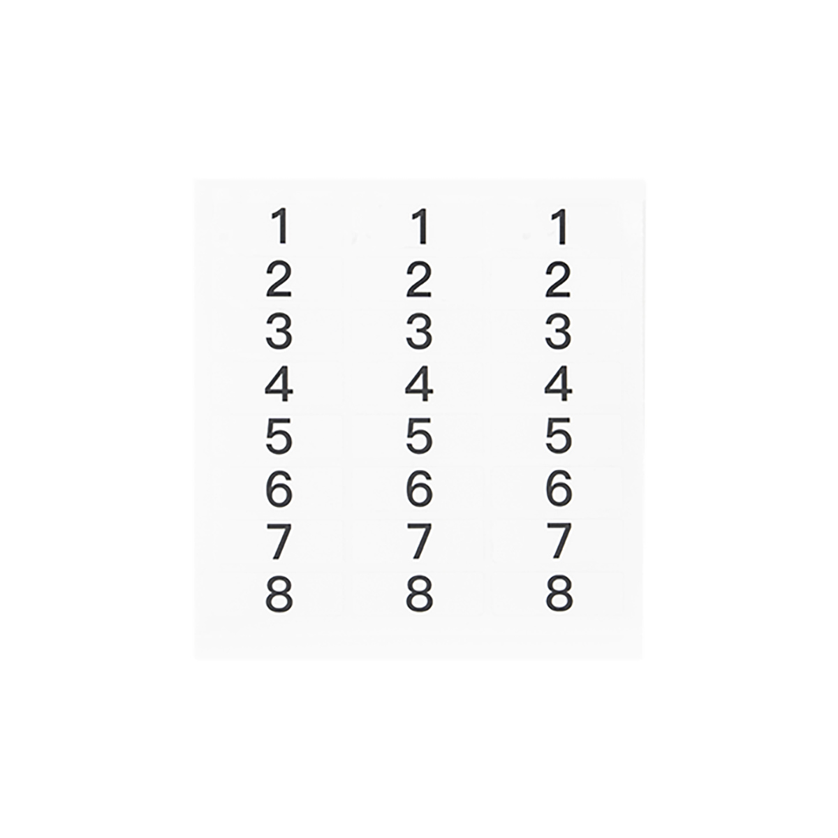 

Hollyland HL-NS01 Number Stickers for Wireless Tally System