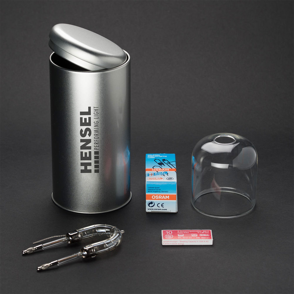 

Hensel Ever-Ready Kit No. 1 Flashtube, Modeling Light, Fuse and Glass Dome