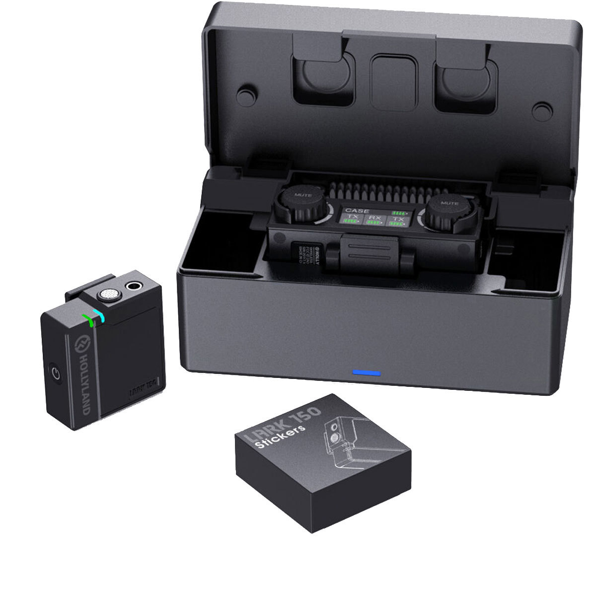 

Hollyland LARK 150 Solo 2.4GHz Wireless Microphone System w/Lavalier Mic, Black