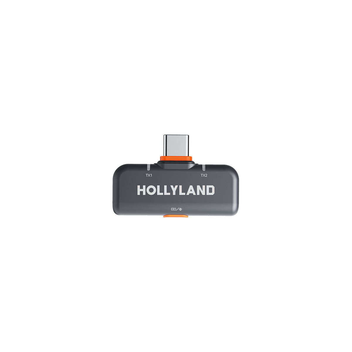 

Hollyland LARK M2S USB-C Version Microphone Receiver, Space Gray