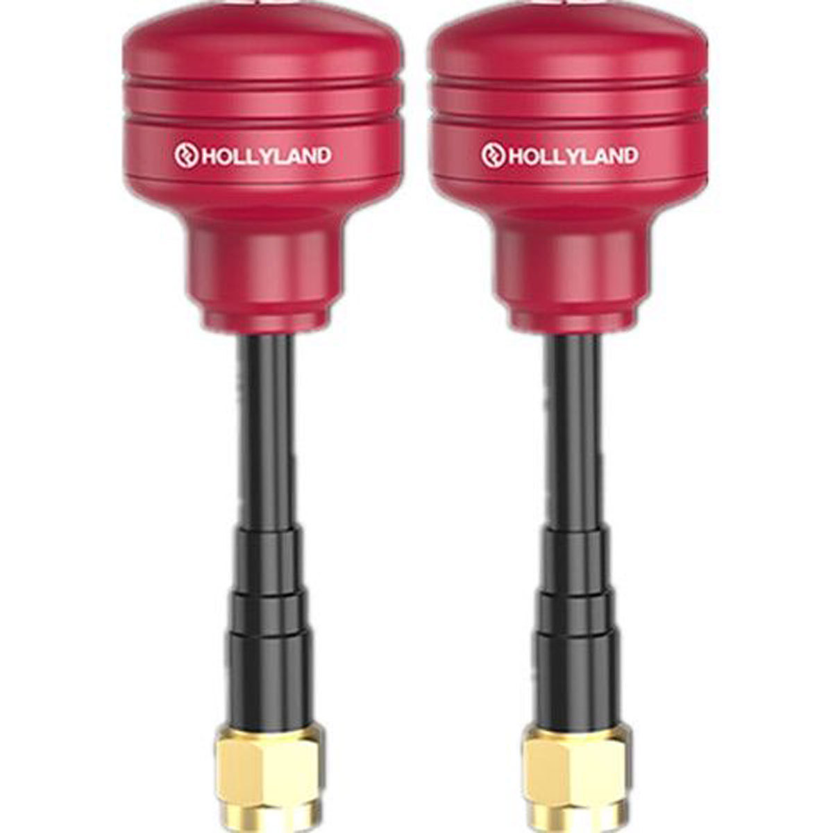 

Hollyland Lollipop Antenna for Mars 300/300 PRO/400/400S/400S PRO, Red, 2-Pack