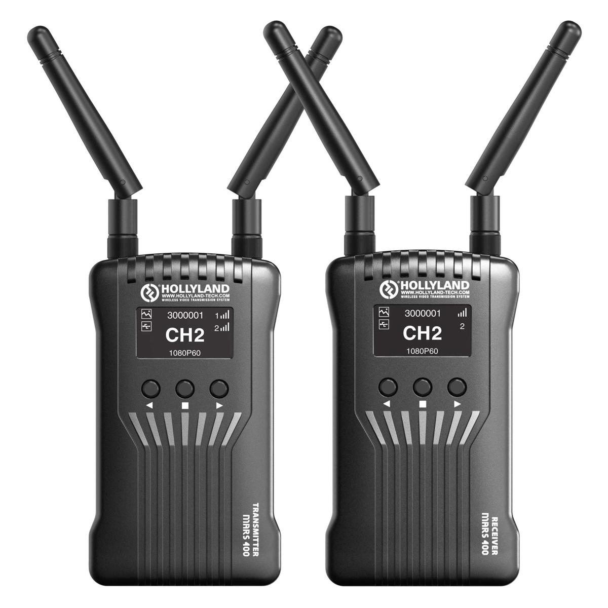 

Hollyland MARS 400 Dual HDMI Wireless Video Transmission System, Includes Tx, Rx