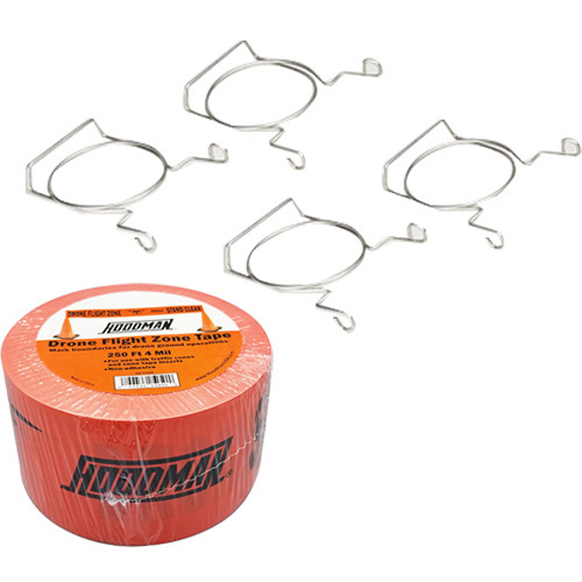 

Hoodman Drone Tape Clips + Flight Zone Tape Kit
