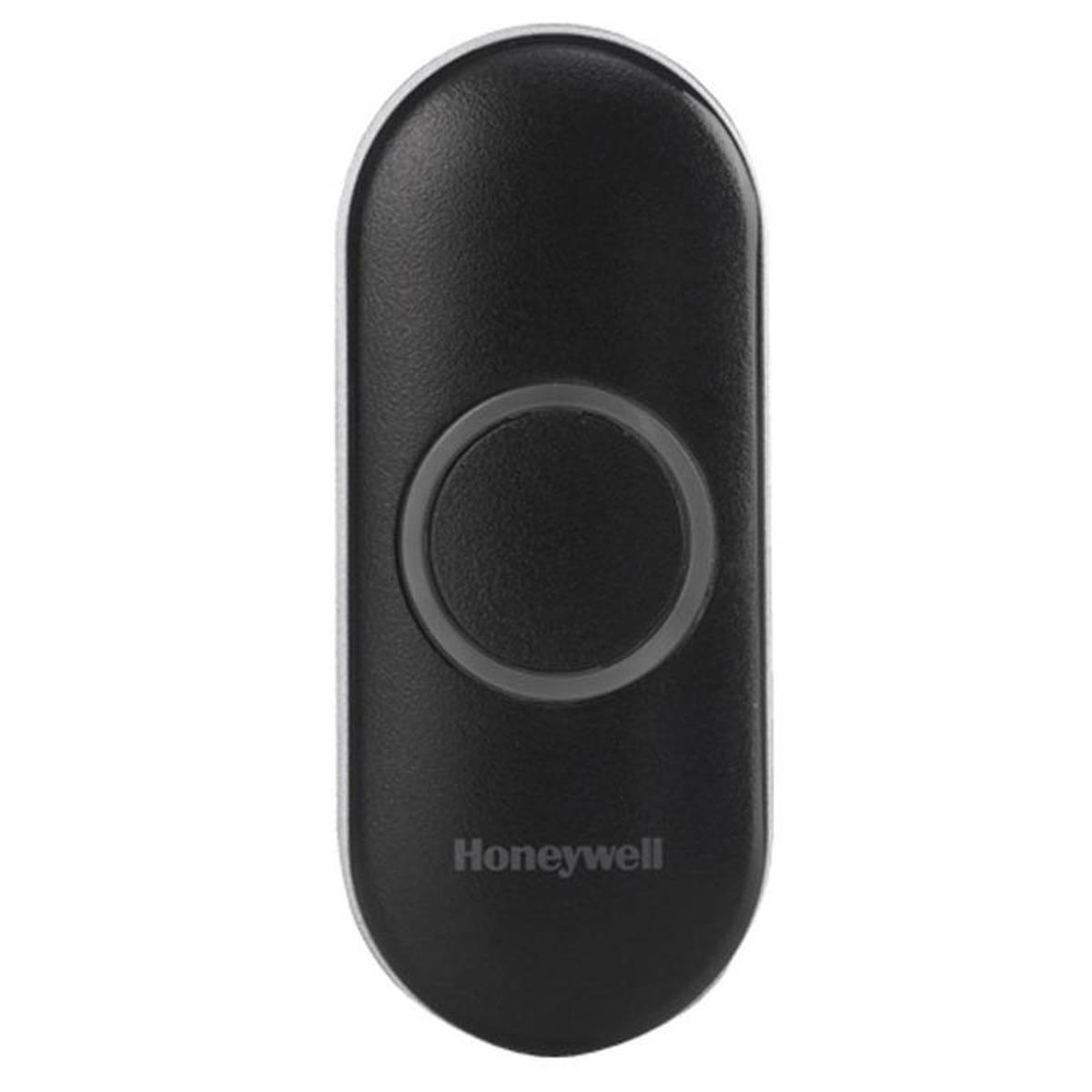 

Honeywell Wireless Doorbell Push Button for 3, 5, 9 Series Bells, Black