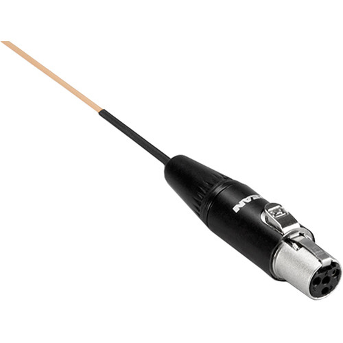 

Hosa Technology Mogan Microphone Cable for Shure Transmitters, Beige, 1.2mm, 4'