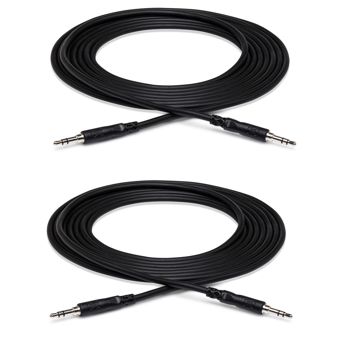

Hosa Technology Hosa 2x 10ft Stereo Mini Male to Mini Male 3.5mm TRS Cable