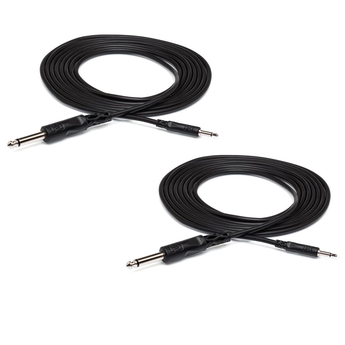 

Hosa Technology Hosa 2x 3.5mm TS to 1/4" TS Mono Interconnect Cable, 3'
