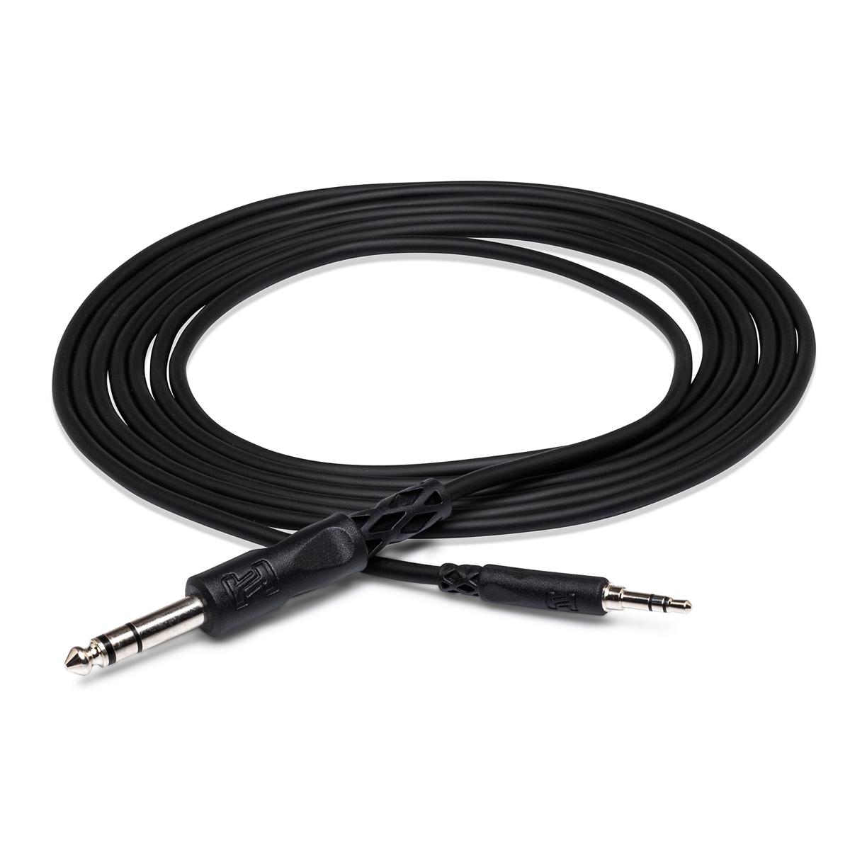 

Hosa Technology Hosa Stereo Mini Male to Stereo 1/4" Male Cable, 5'