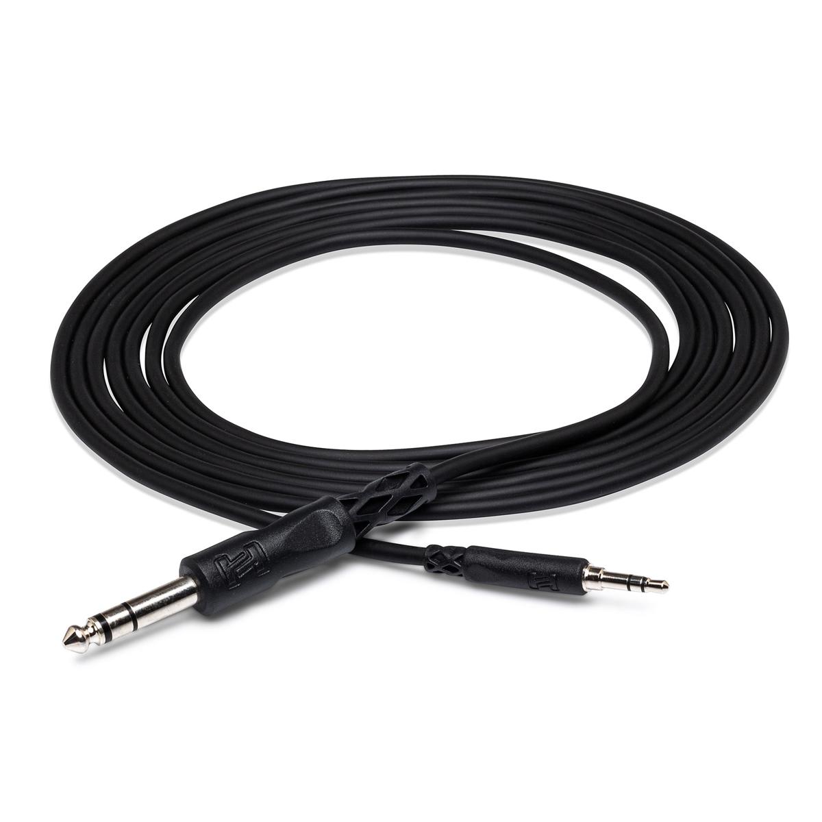 

Hosa Technology Hosa Stereo Mini Male to Stereo 1/4" Male Cable, 10'