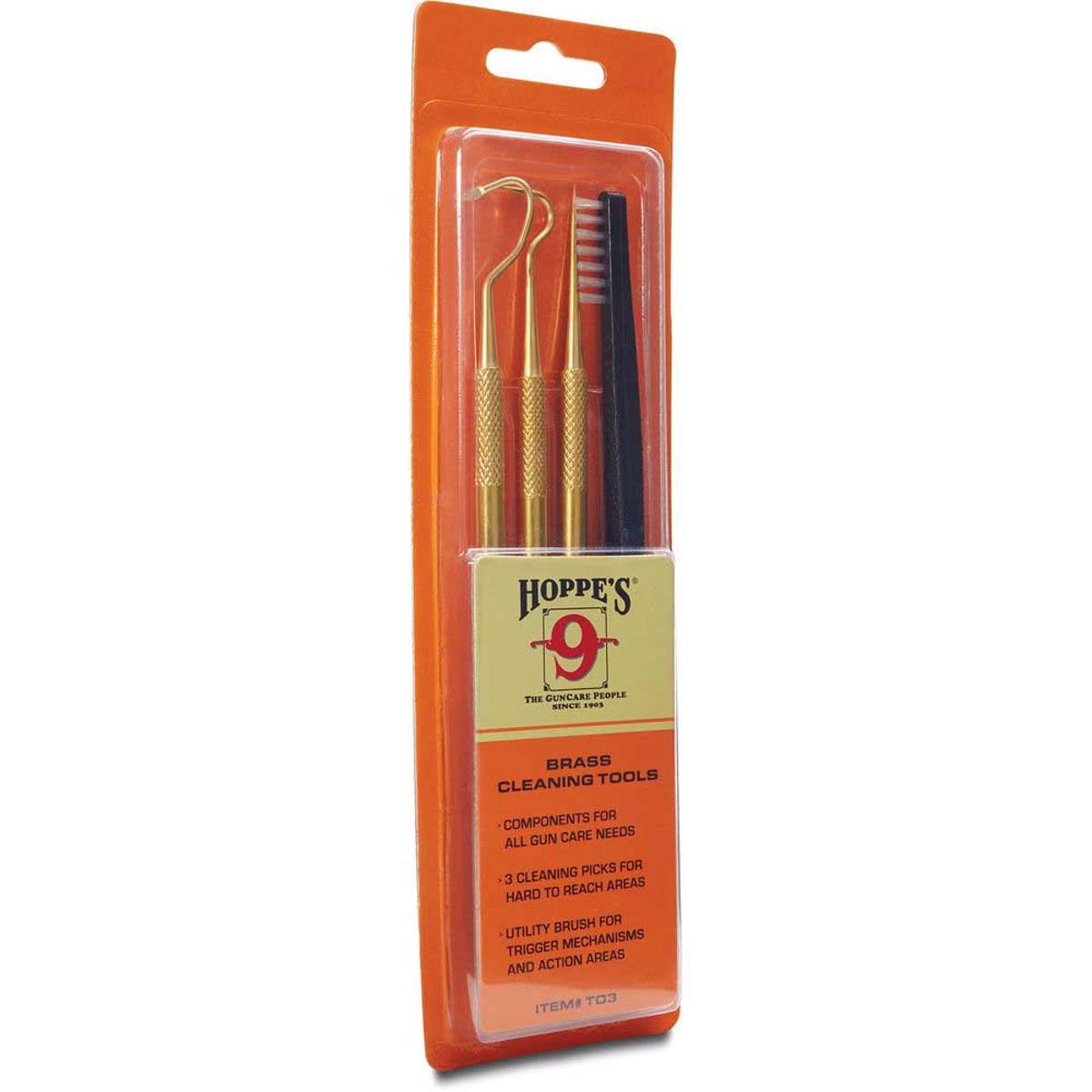 Image of Hoppe's Brass Cleaning Pick and Brush Set