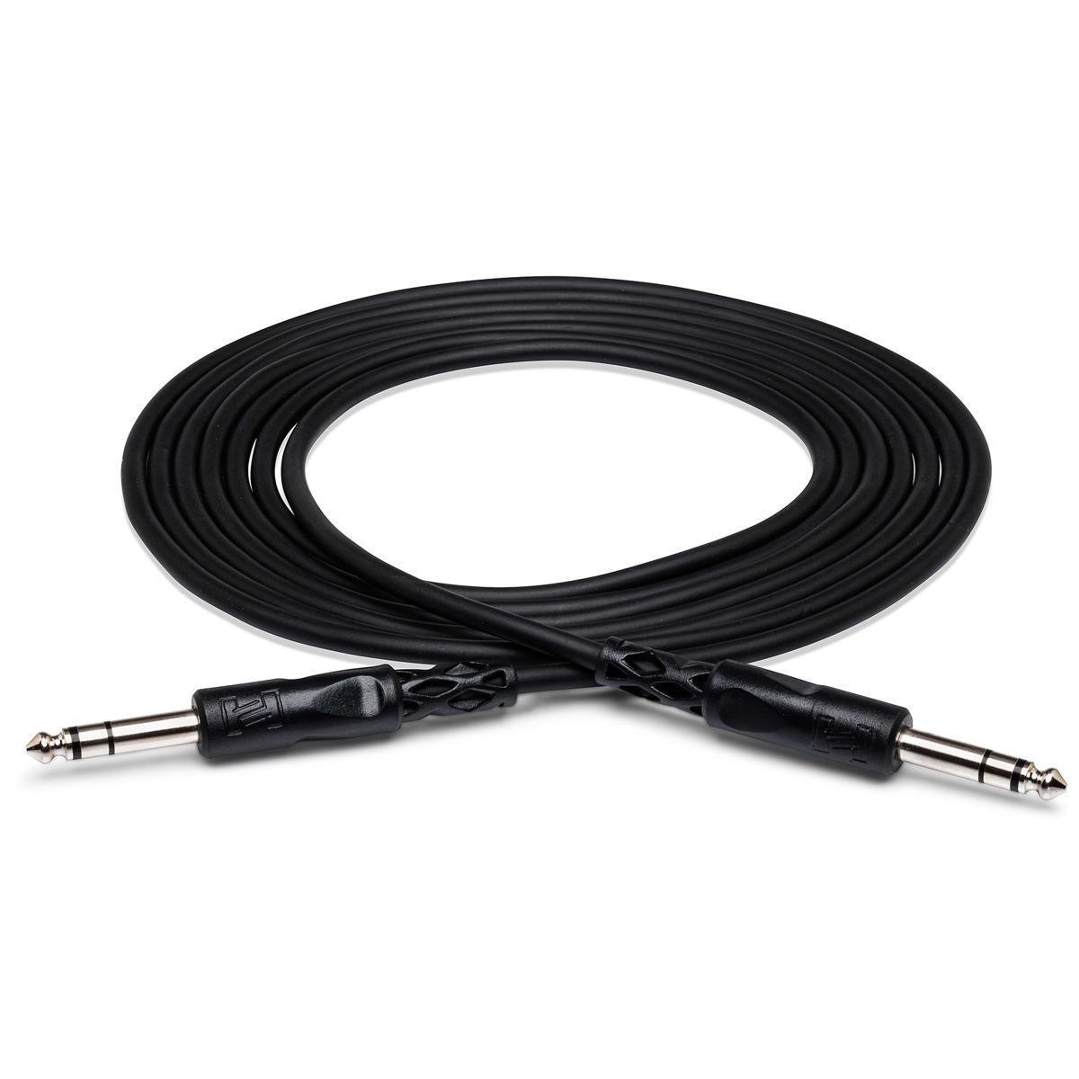 

Hosa Technology Hosa Stereo 1/4" Male Phone to 1/4" Male Phone TRS Cable, 3'