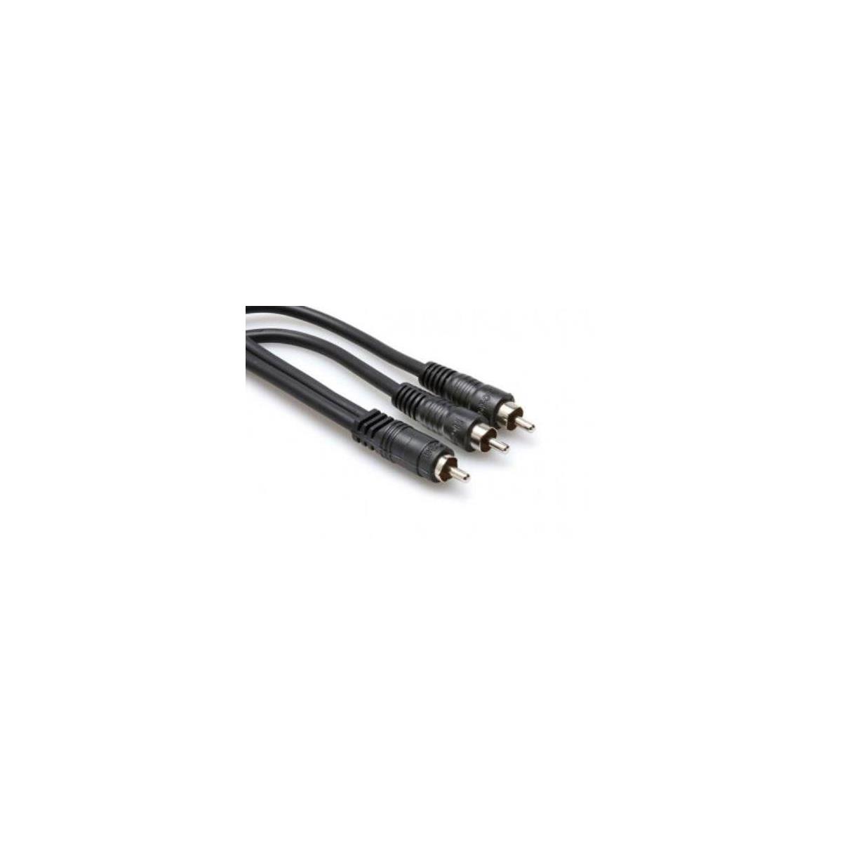 Image of Hosa Technology 3' RCA Male to RCA Male Y-Cable