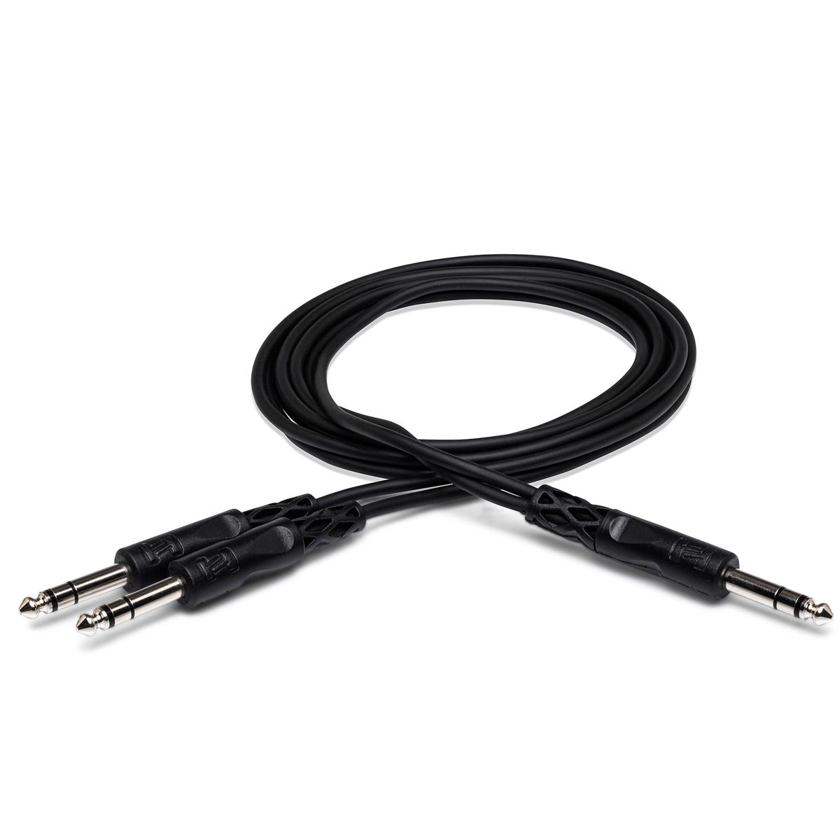 

Hosa Technology Hosa 5' Single 1/4" Stereo Male to Two 1/4" Stereo Male Y-Cable #CYS105
