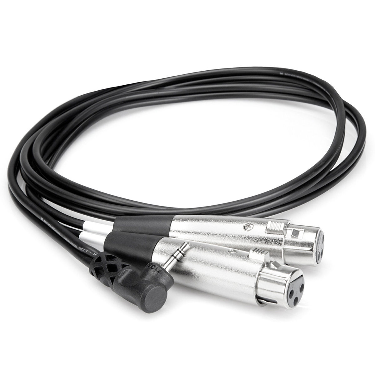 

Hosa Technology Hosa 2' Stereo Mini Angled Male to 2x3-Pin XLR Female Y-Cable