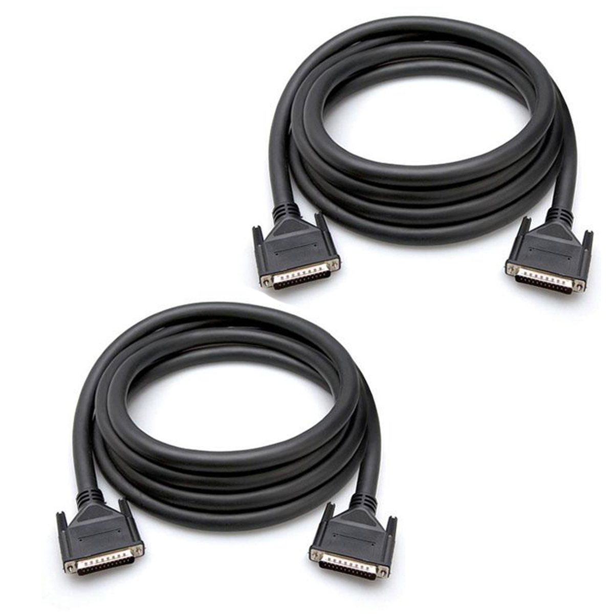 Image of Hosa Technology Hosa 2x 1.5' Male DB-25 to Male DB-25 Balanced Snake Cable