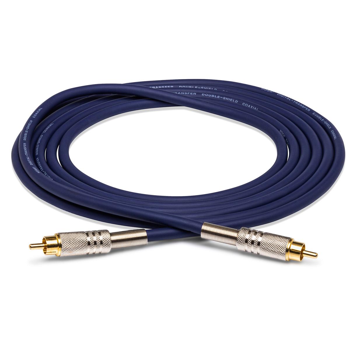 

Hosa Technology 6.6' S/PDIF Spring Strain Relief RCA Male to RCA Male Cable
