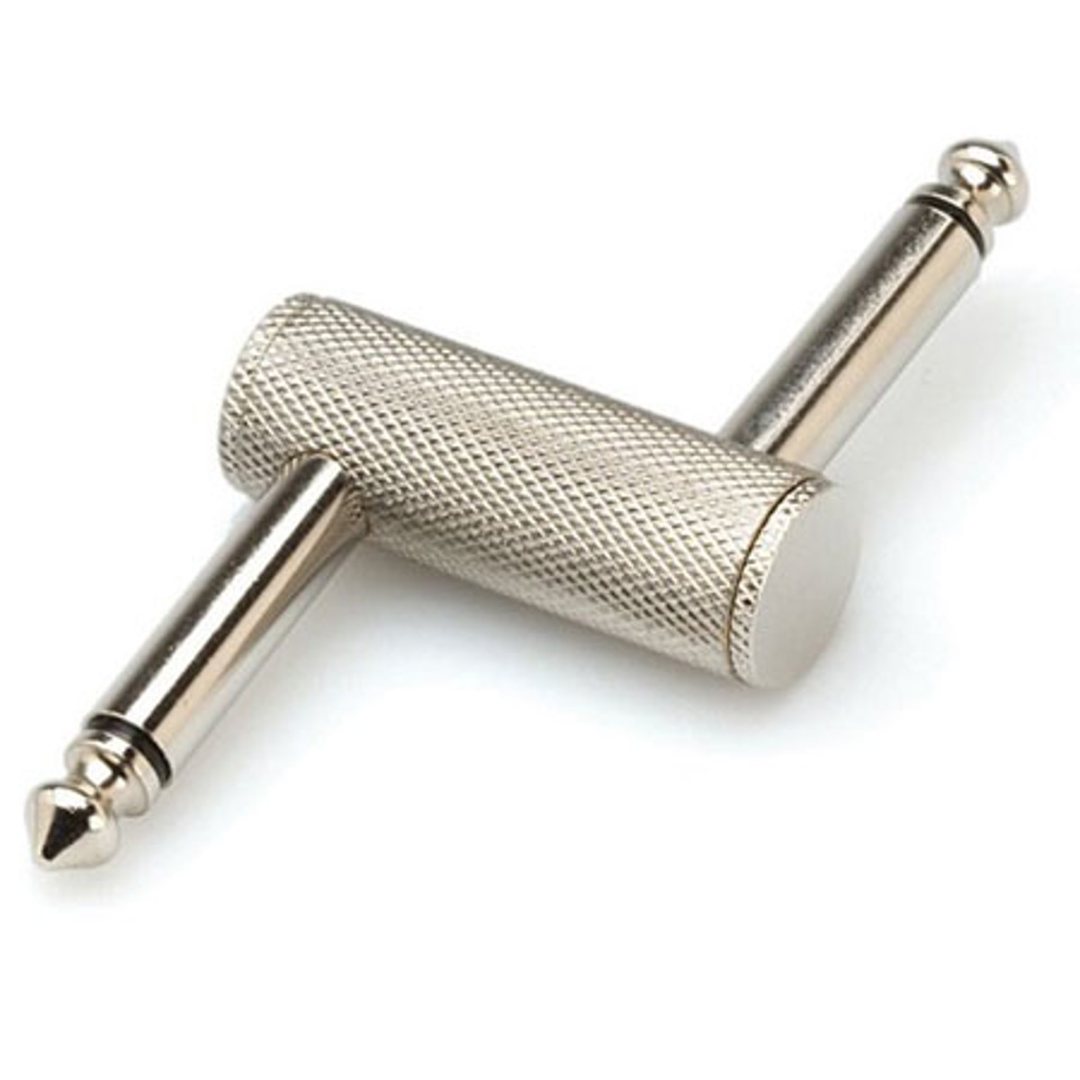 

Hosa Technology 1/4" TS to 1/4" TS Effects Pedal Coupler, Angled