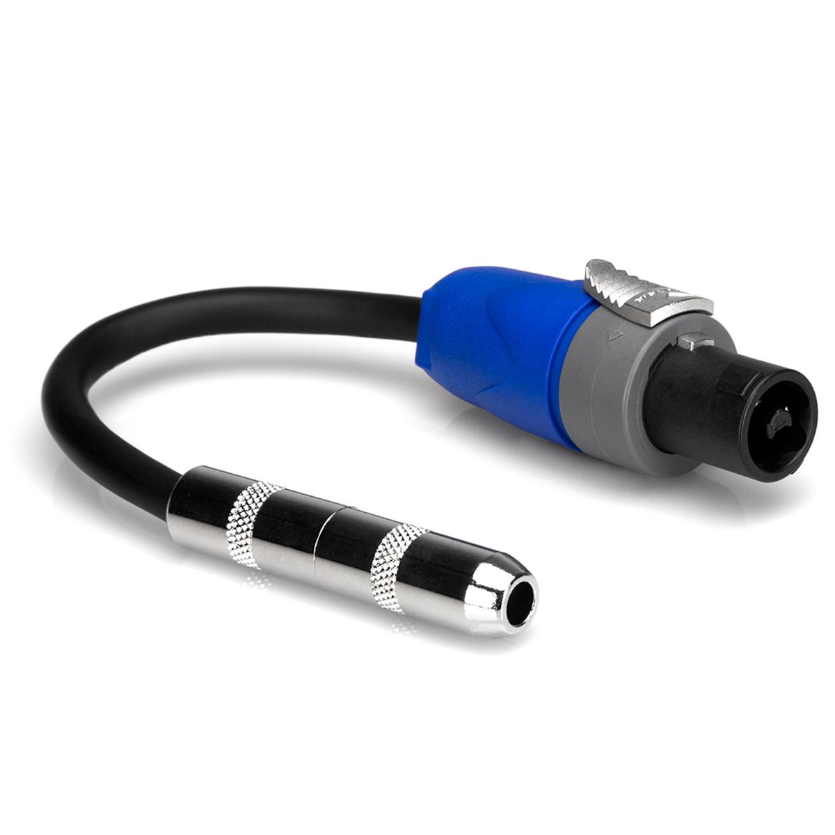 

Hosa Technology Hosa 6" 1/4" TS to Neutrik SpeakON Speaker Adaptor