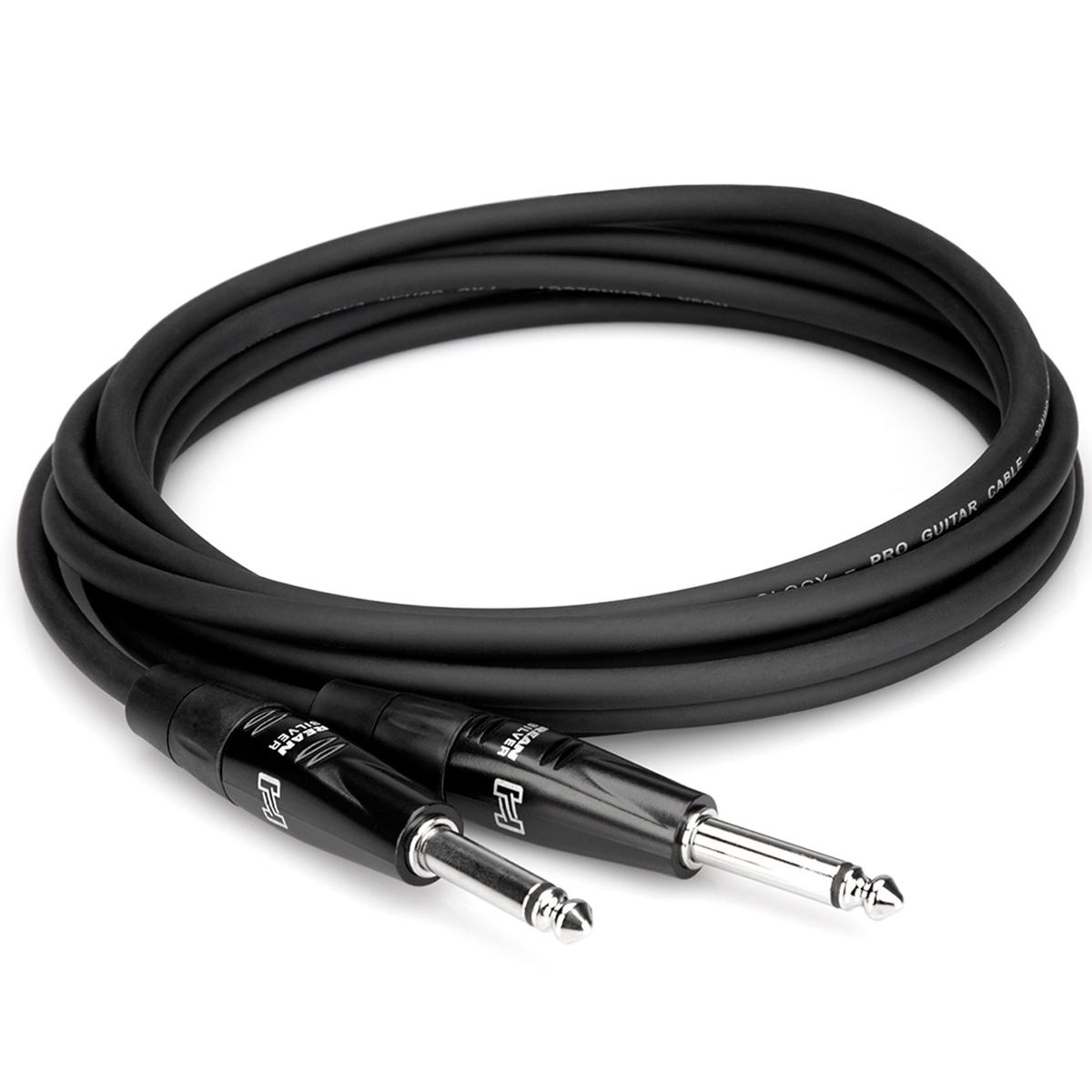 

Hosa Technology Hosa Pro 15' Guitar Cable, REAN Straight to Same