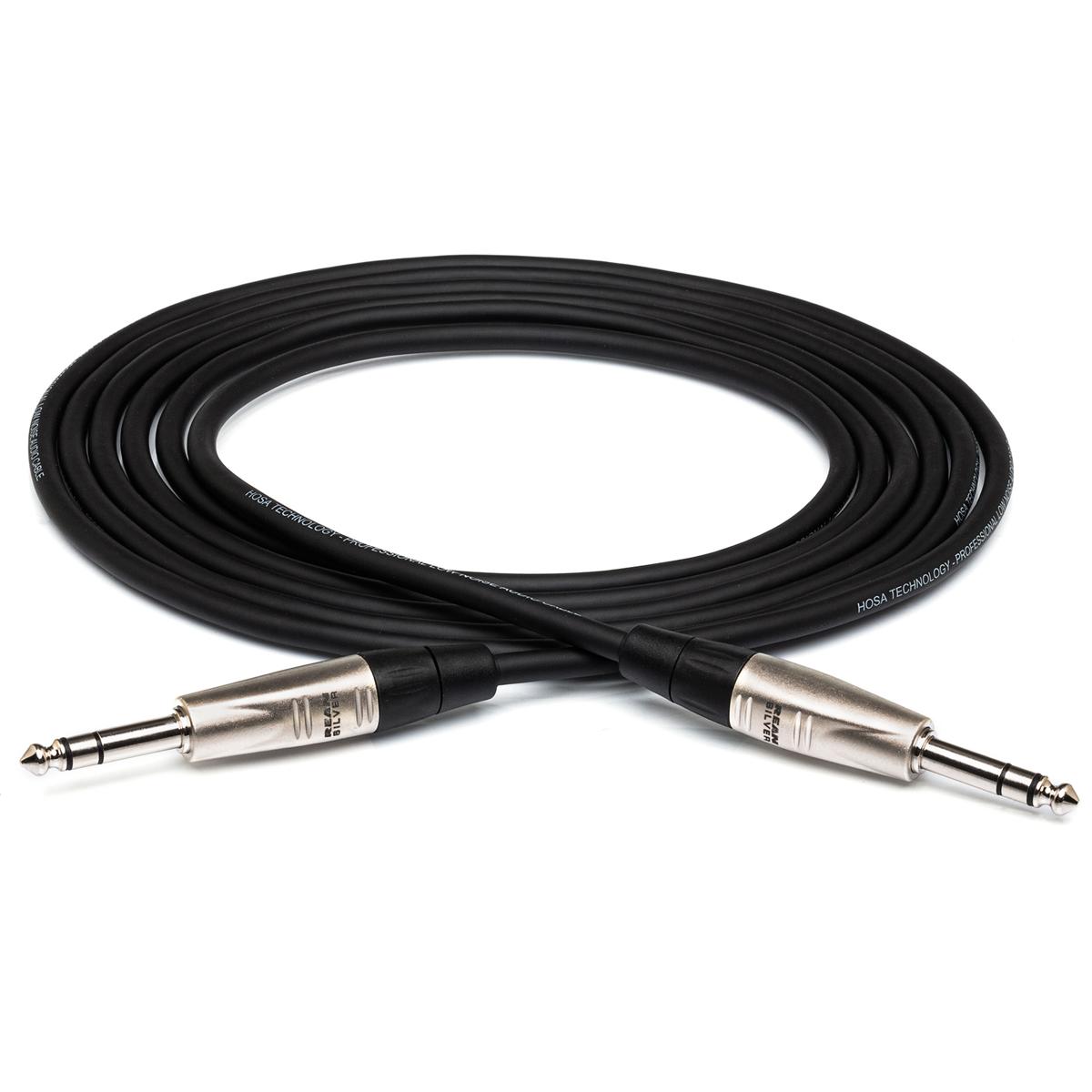 

Hosa Technology Hosa 50' Pro Balanced 1/4" TRS Male to 1/4" TRS Male Interconnect Audio Cable