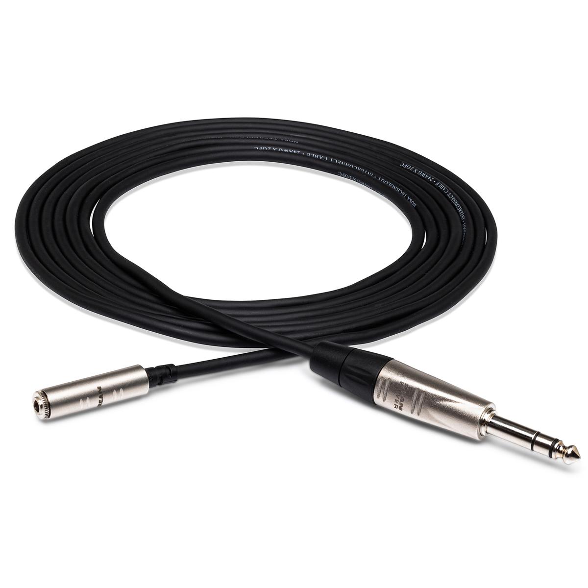 

Hosa Technology 10' REAN 3.5mm TRS Female to 1/4" TRS Male Pro Headphones Cable
