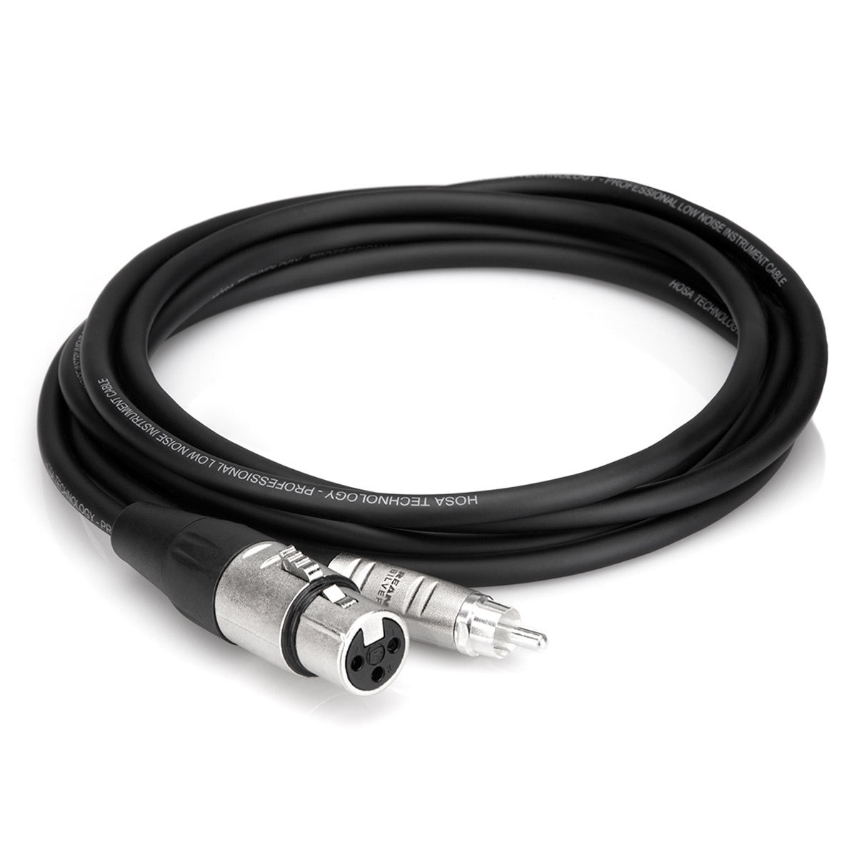 

Hosa Technology Hosa 15' Pro Unbalanced Interconnect, 3-Pin XLR Female to RCA Male