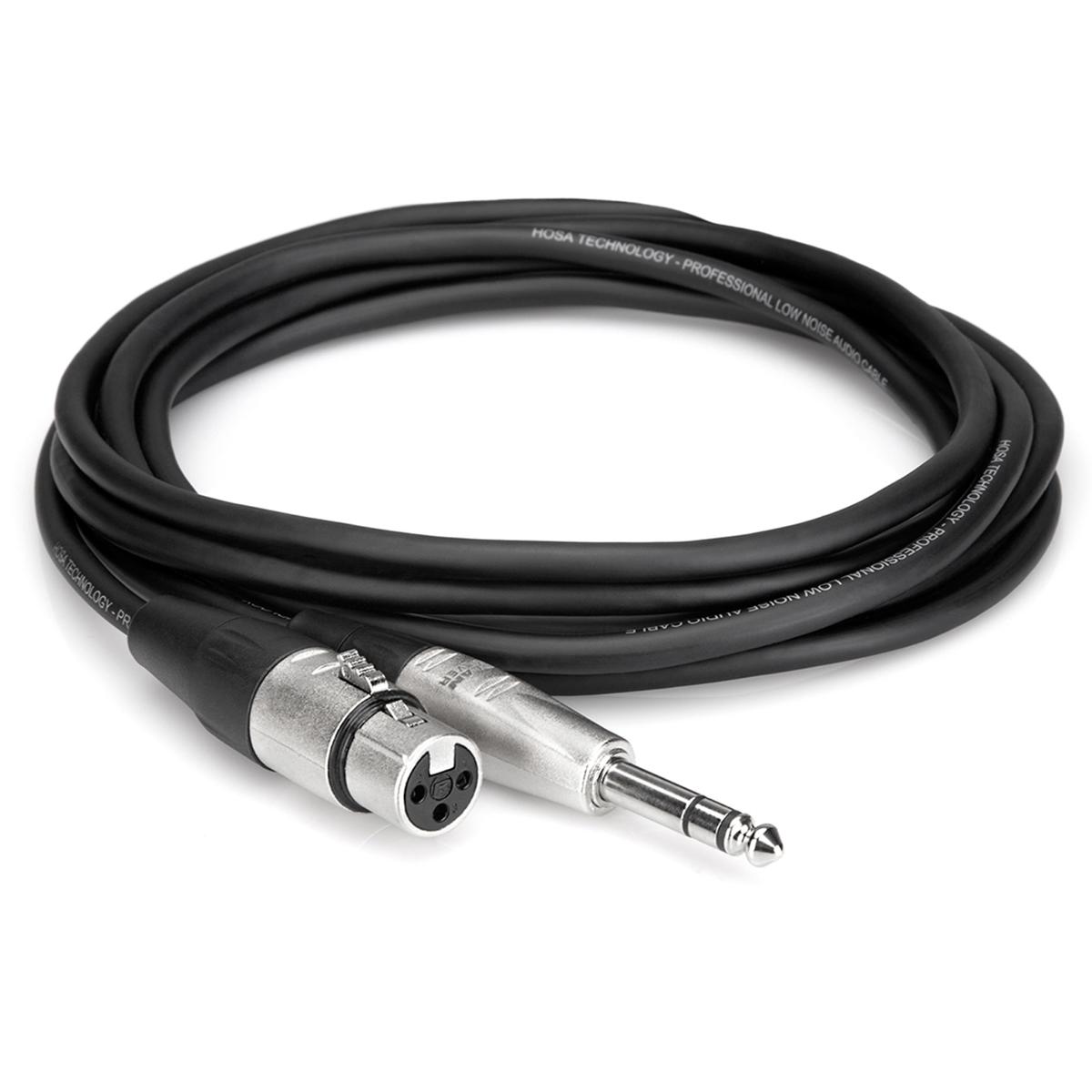 

Hosa Technology Hosa 50' REAN 1/4" TRS to XLR3M Pro Balanced Interconnect Audio Cable