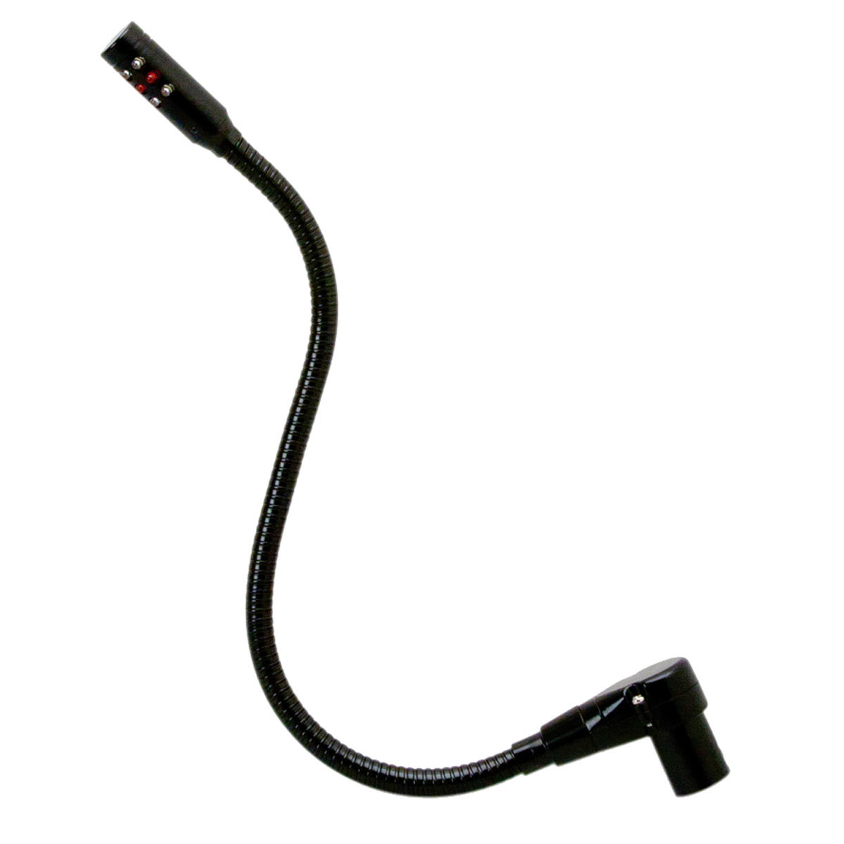 

Hosa Technology Hosa LED Gooseneck Console Lamp, Right-Angle XLR4M, 15"