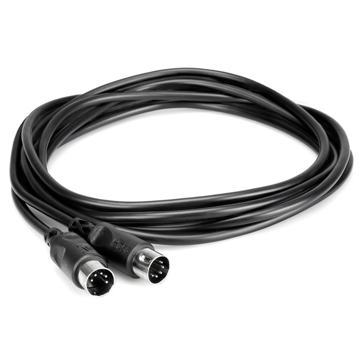 

Hosa Technology Hosa 15' MIDI to MIDI (STD) Cable, Black
