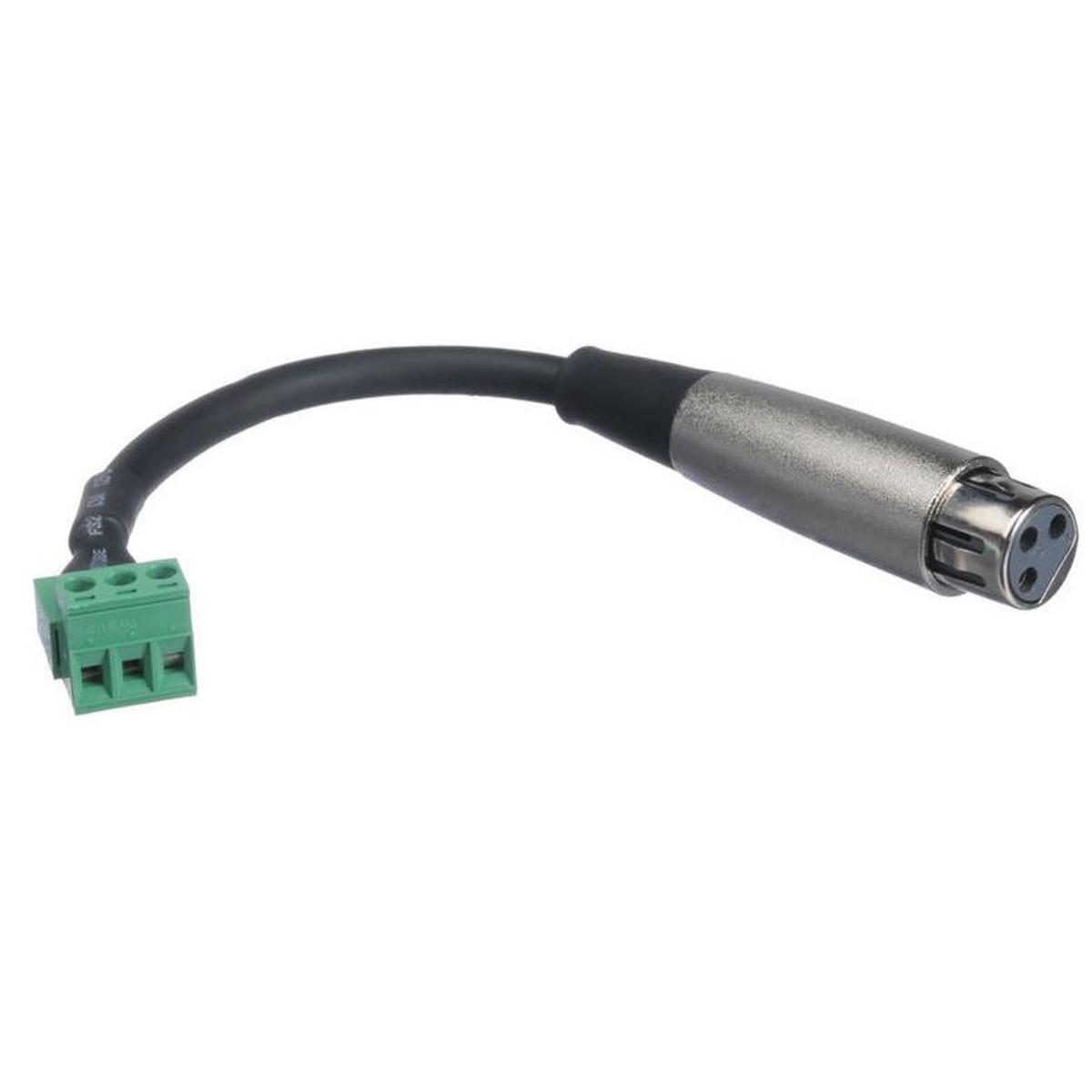

Hosa Technology XLR Female to 3-Pin Phoenix Male 6" Low-Voltage Adaptor
