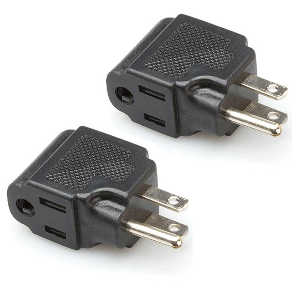 

Hosa Technology Hosa 2x NEMA 5-15R to NEMA 5-15P Right-Angle Power Adapter