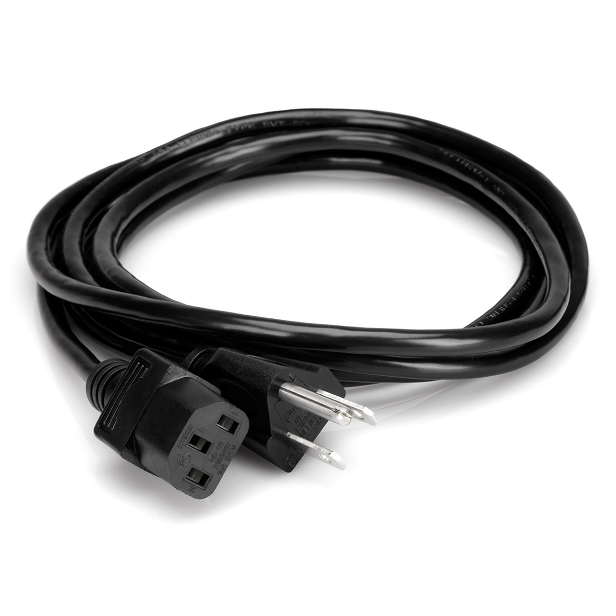 

Hosa Technology Hosa 1.5' IEC C13 to NEMA 5-15P Extension Cable, 18 Gauge