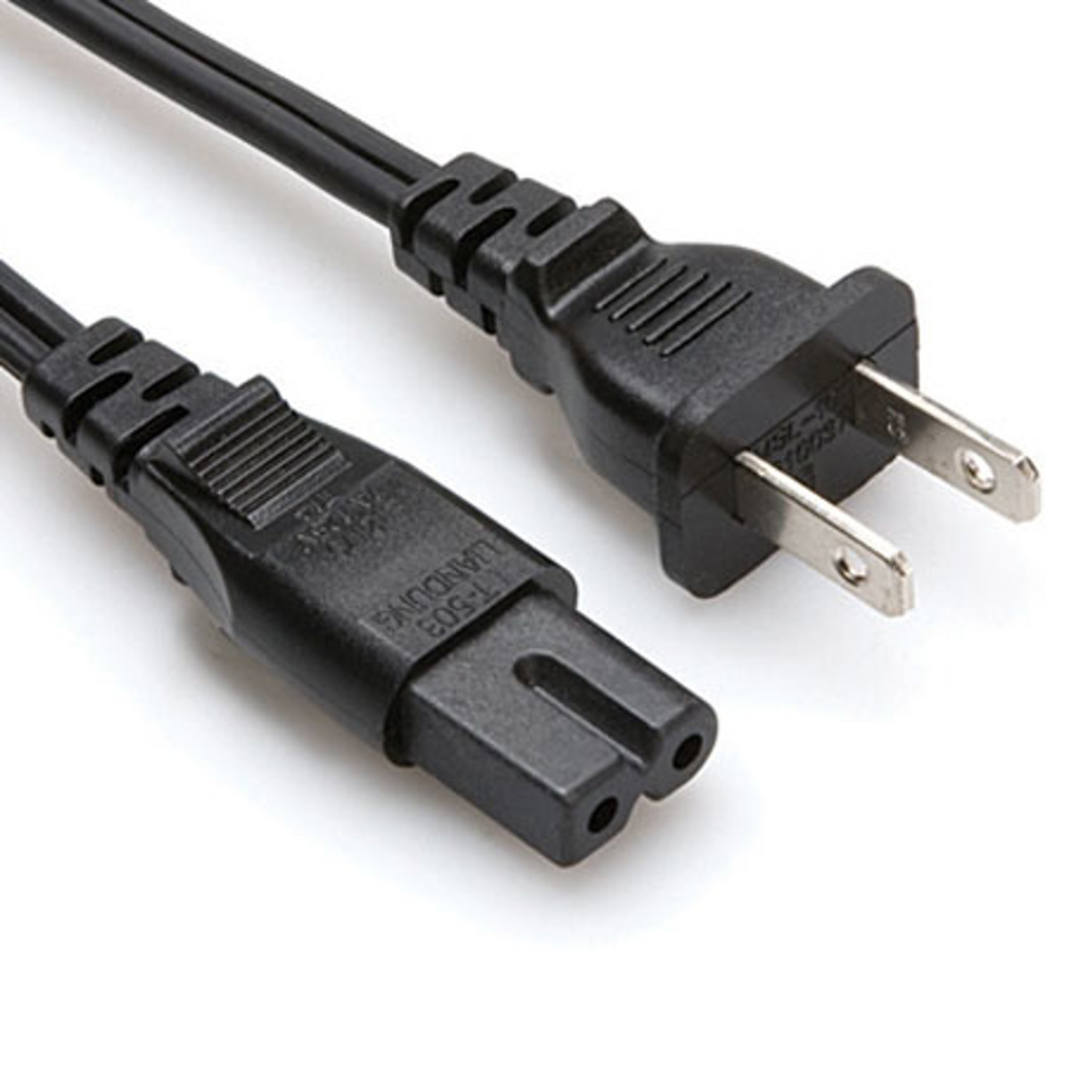 

Hosa Technology Hosa 8' IEC C7 Polarized to NEMA 1-15P Power Cord