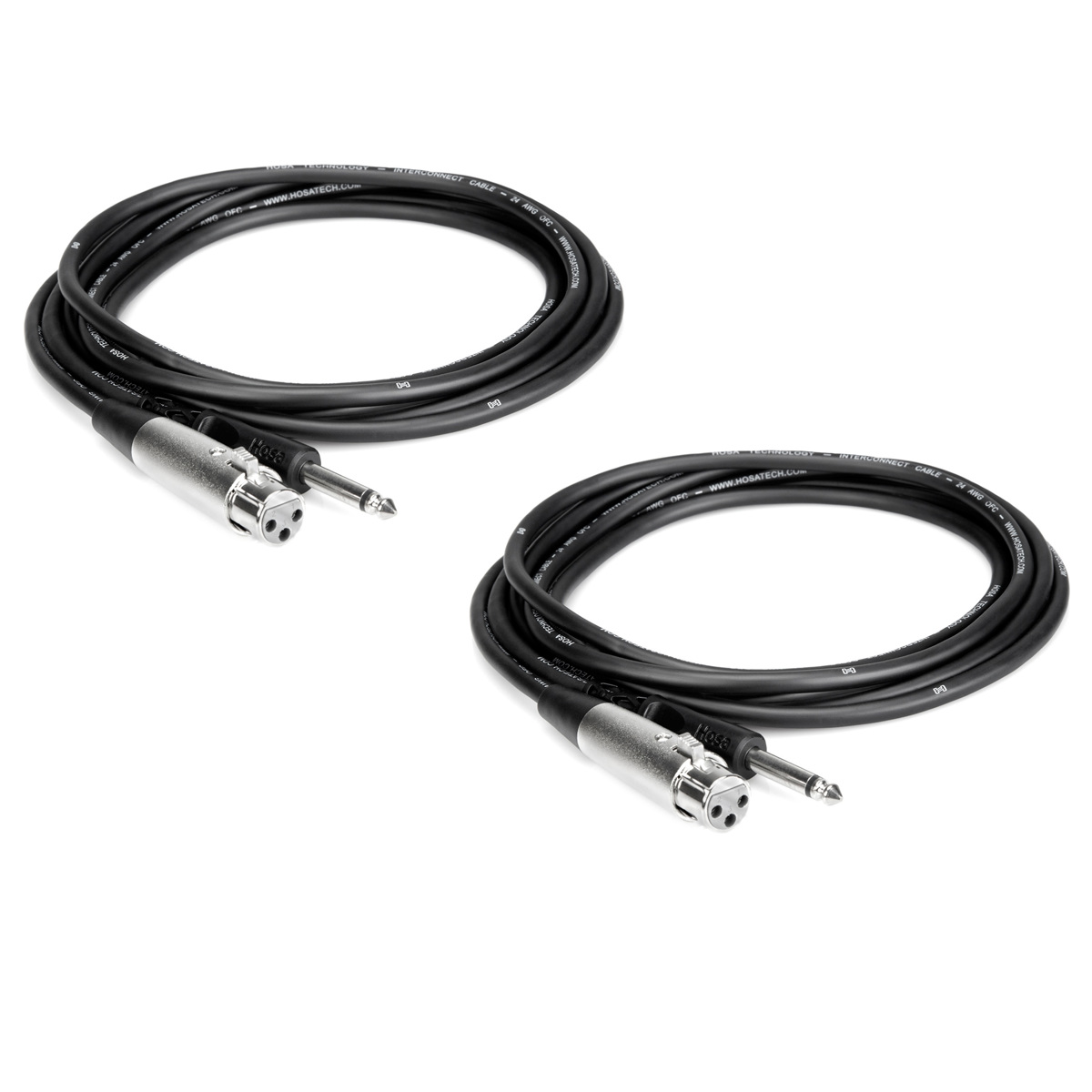 

Hosa Technology Hosa 2x PXF102 2ft Unbalanced 3-Pin XLR Female -Male Cable
