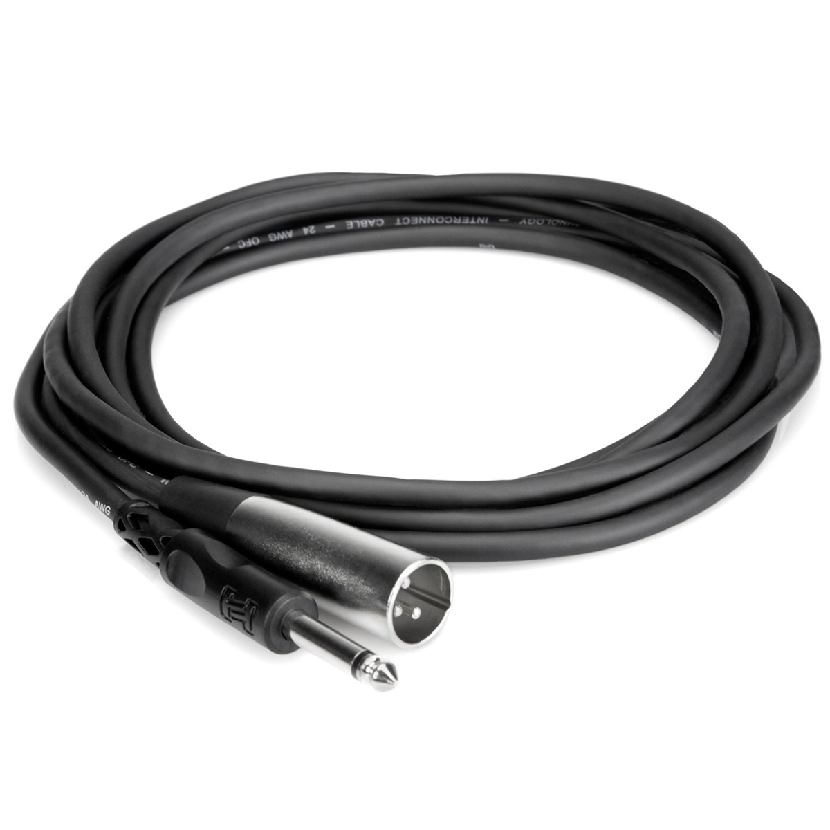 

Hosa Technology Hosa 15' Unbalanced 3-Pin XLR Male to Mono 1/4" Male Audio Cable #PXM115