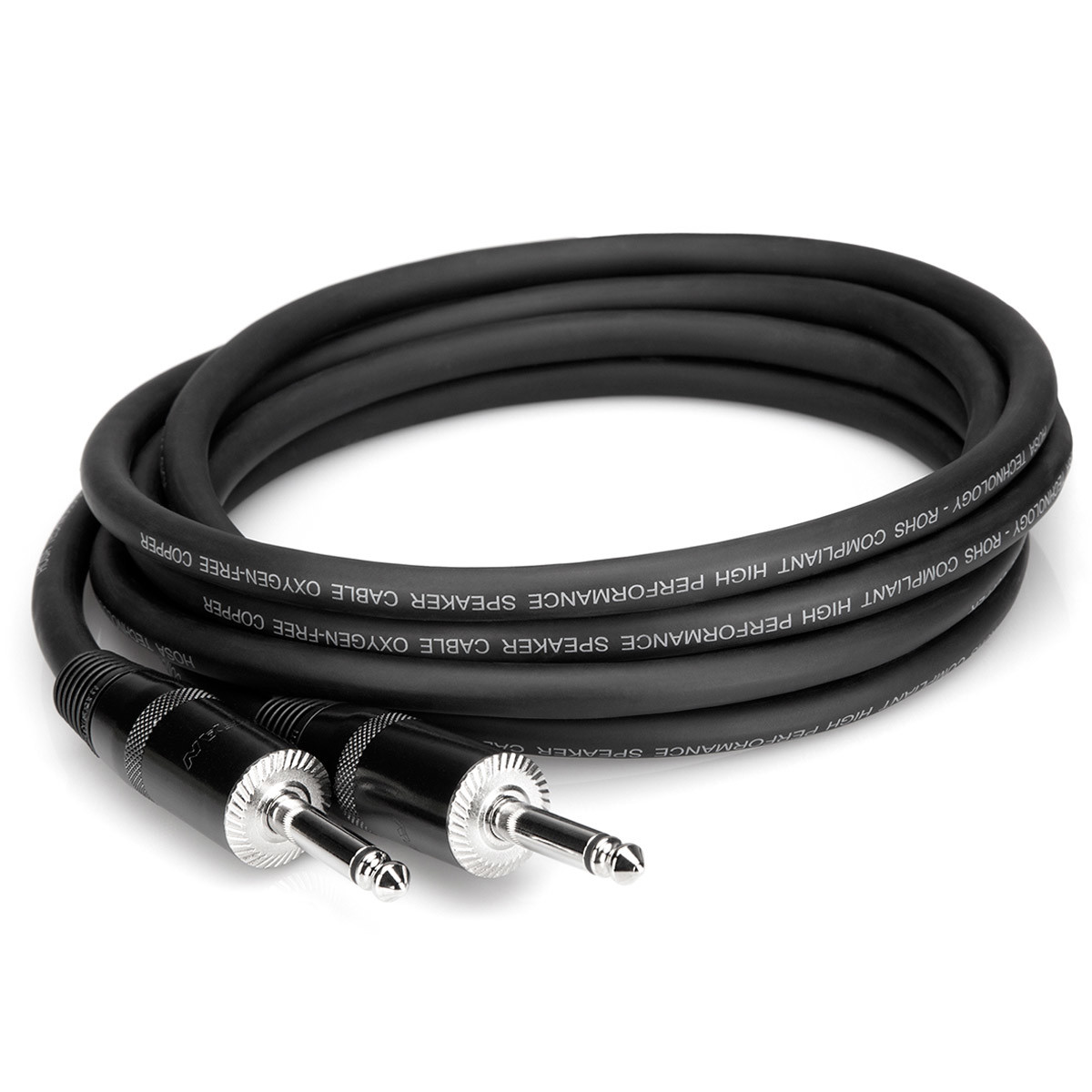 

Hosa Technology Hosa 10' 1/4" Phone Male to 1/4" Phone Male Speaker Cable 14 AWG w/2 Conductors