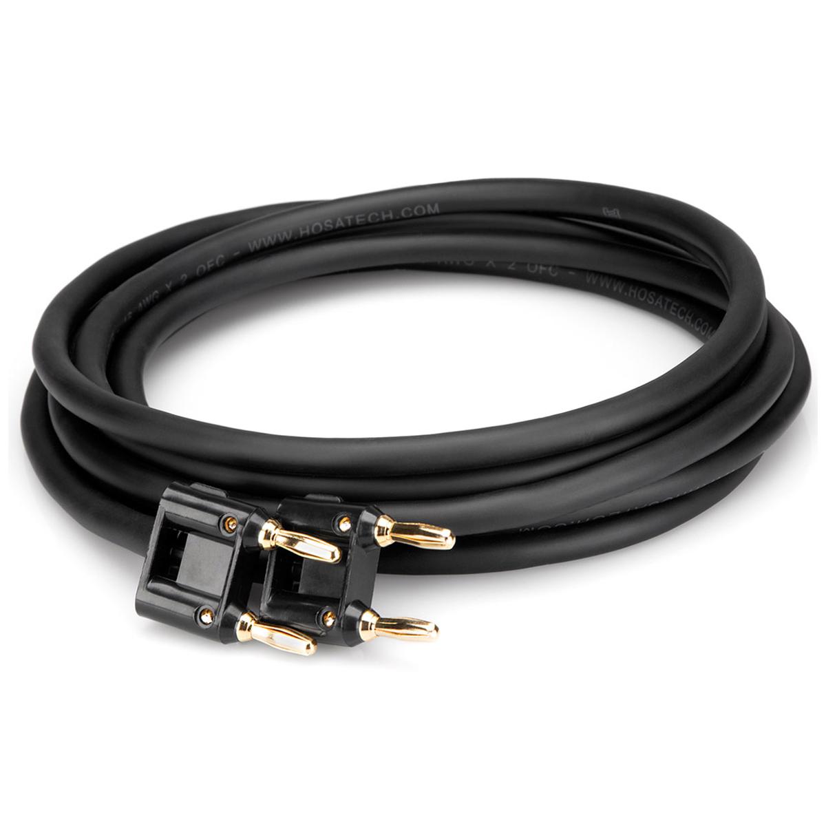 Image of Hosa Technology 3' Dual Banana Male to Dual Banana Male Speaker Cable