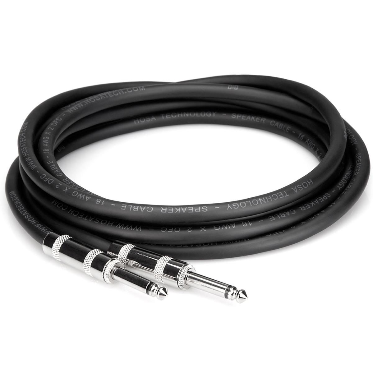 

Hosa Technology Hosa SKJ-600 Series 1/4" TS Male to 1/4" TS Male Speaker Cable, 100'