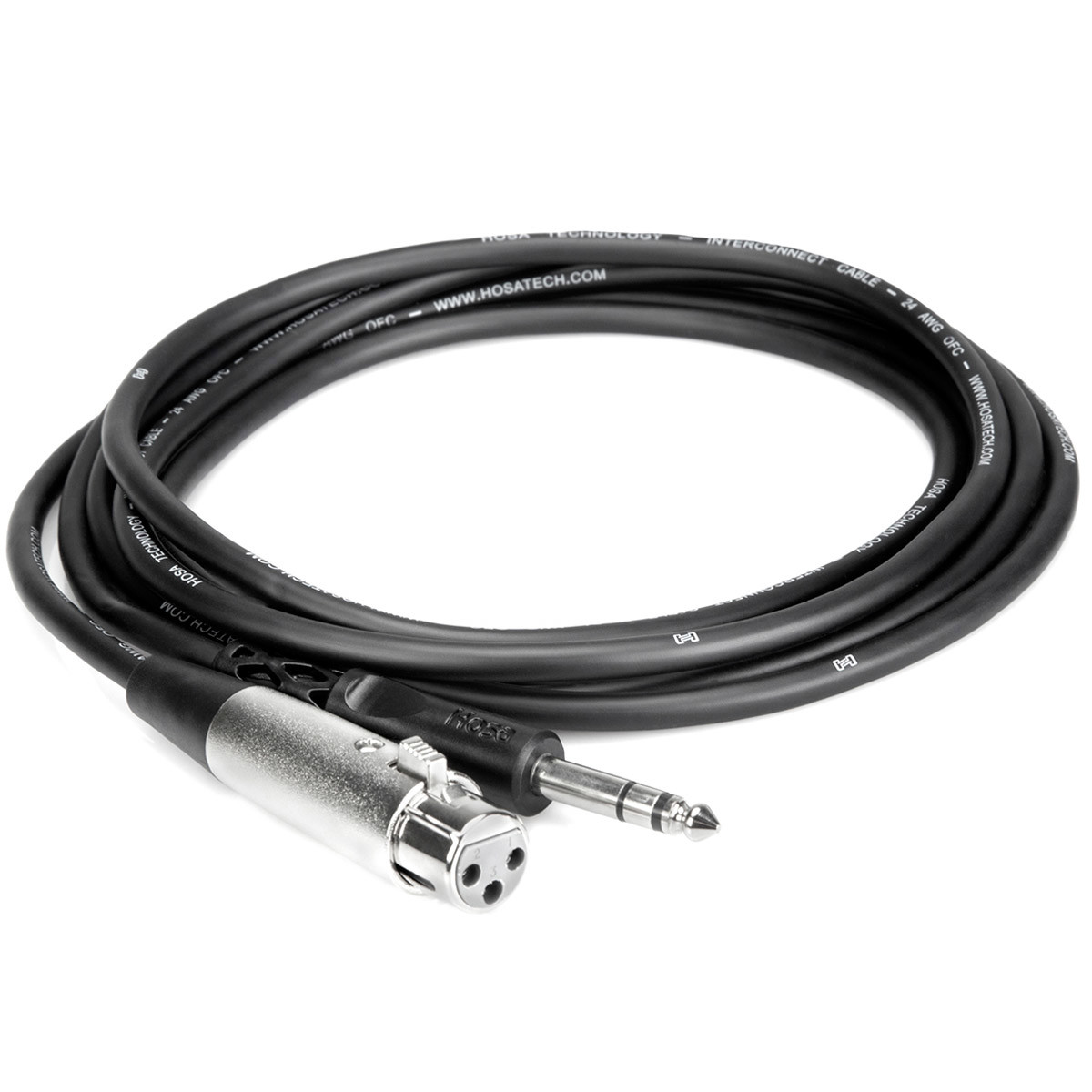 

Hosa Technology Hosa 3ft Balanced 3-Pin XLR - TRS 1/4in Gender Cable