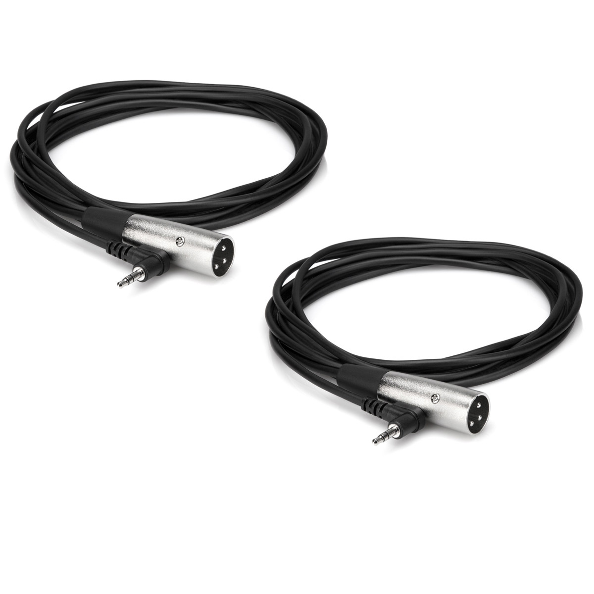 

Hosa Technology Hosa 2x XVM105M 5ft Right Angle Stereo 3.5mm, 3 Pin XLR