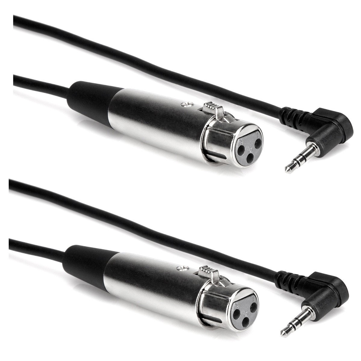 

Hosa Technology Hosa 2x XVM-249 1ft, 3.5mm, 1/8in Male - 3 Pin XLR Female