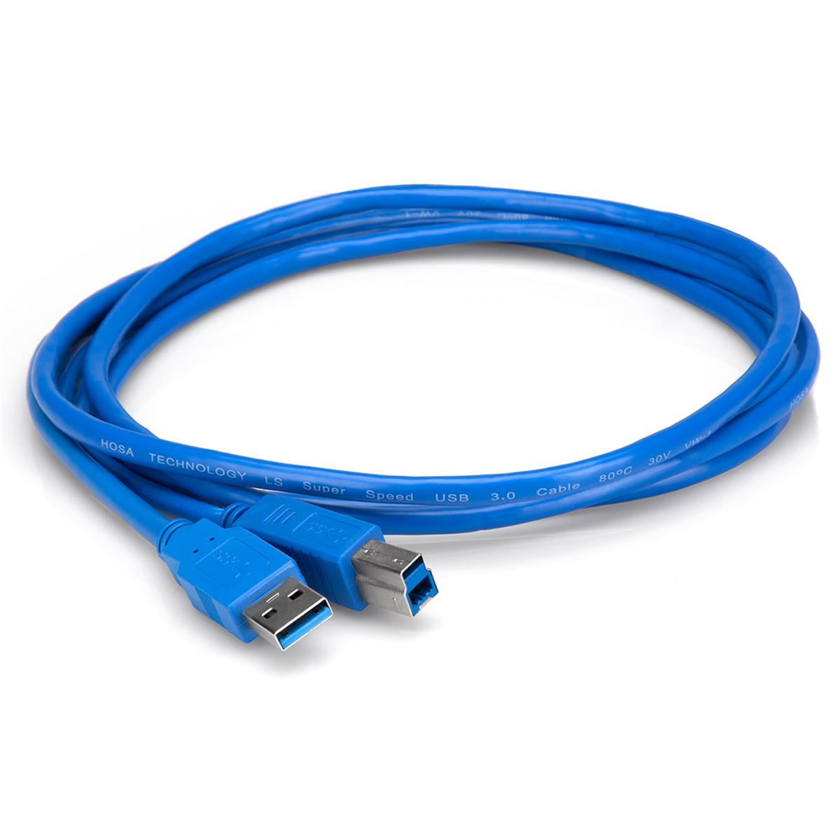 Image of Hosa Technology 6' SuperSpeed Type A to Type B USB 3.0 Cable