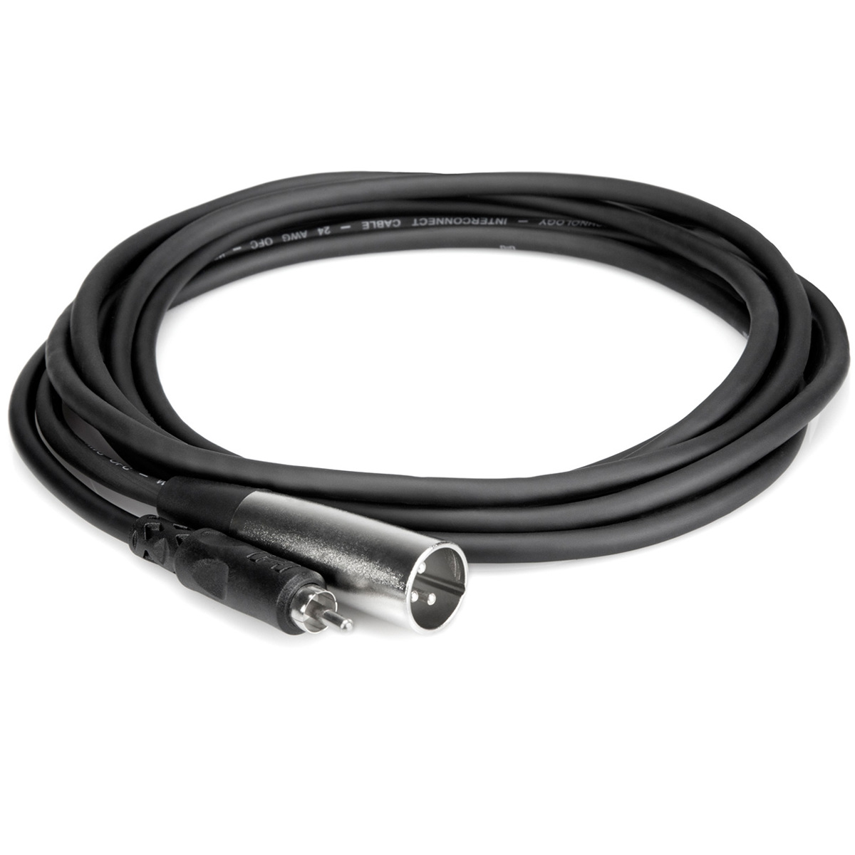 

Hosa Technology 10' 3-Pin XLR Male to RCA Male Audio Interconnect Cable